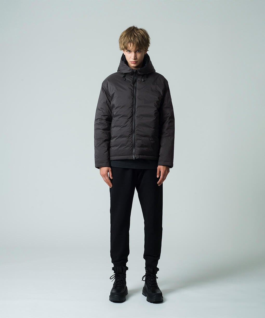 C*e様 カナダグース ネイビー フード付きジャケット 中古・古着通販】CANADA GOOSE (カナダグース) ダウンジャケット