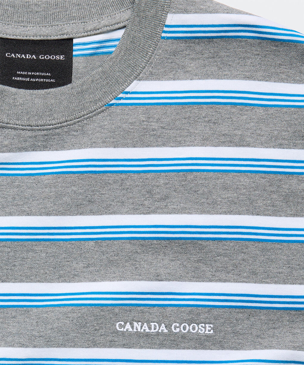 Grey Melange Moncton Stripe