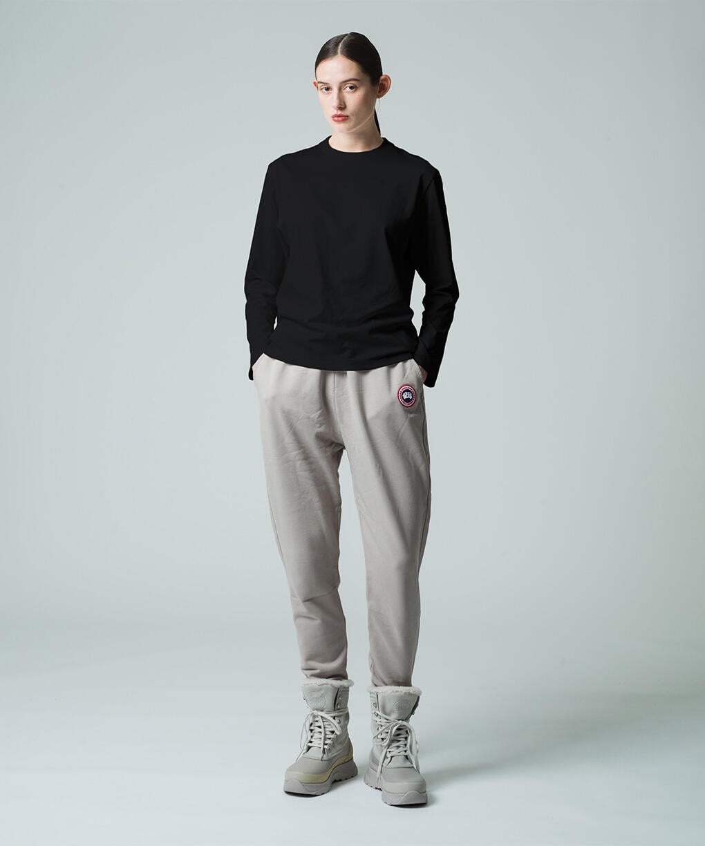 カナダグース CANADA GOOSE ロング Tシャツ ロンT 2枚セット メンズ(34003) カナダグース 長袖Tシャツ メンズ CANADA GOOSE グラッドストーン ロングスリーブ Tシャツ tシャツ 長袖 人気 おしゃれ 黒 1402M