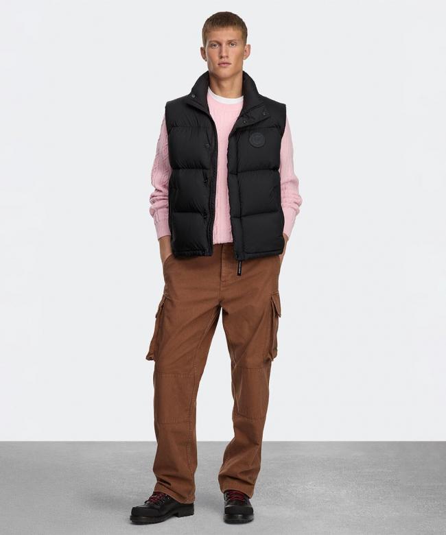 Sterling Puffer Vest Tonal Label
