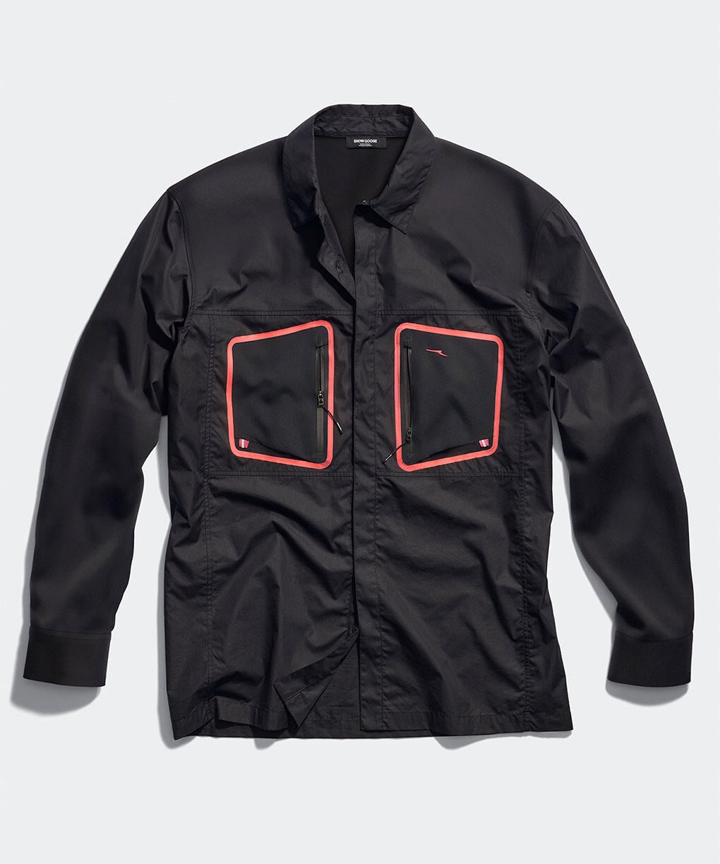 Black/Flaming Rose
