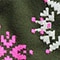 Moss Khaki/Orchid Print