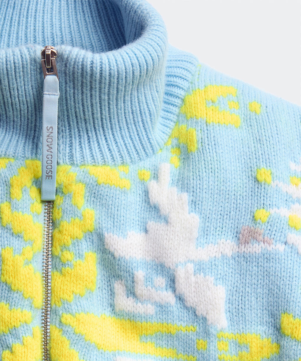 Arctic Mist/Golden Rod Print