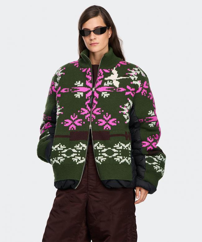 Fair Isle Selby Knit Puffer (SNOW GOOSE BY CANADA GOOSE)