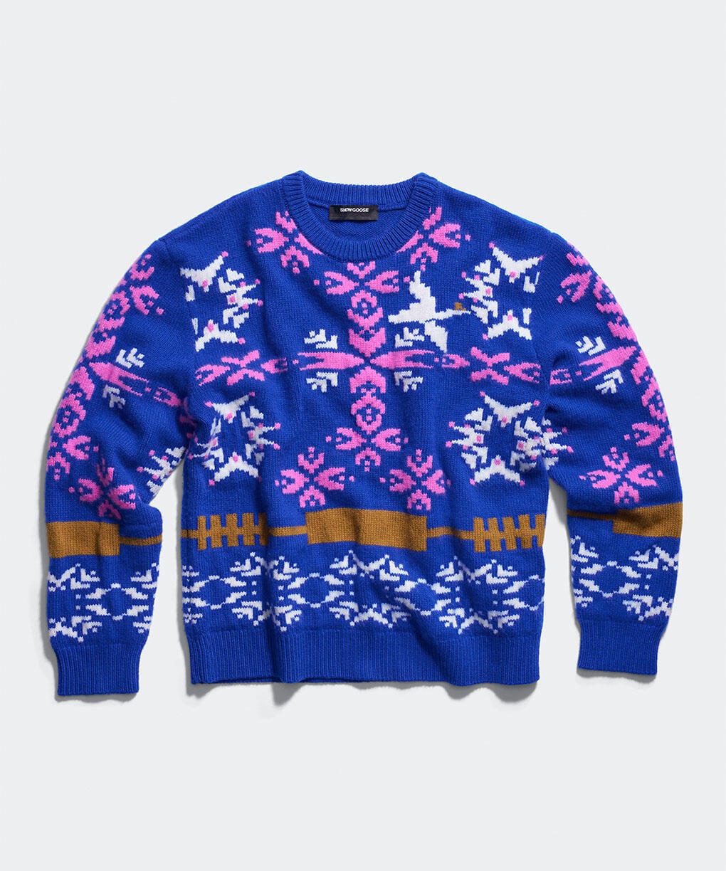 Marine Cobalt/Coyote Brown Print