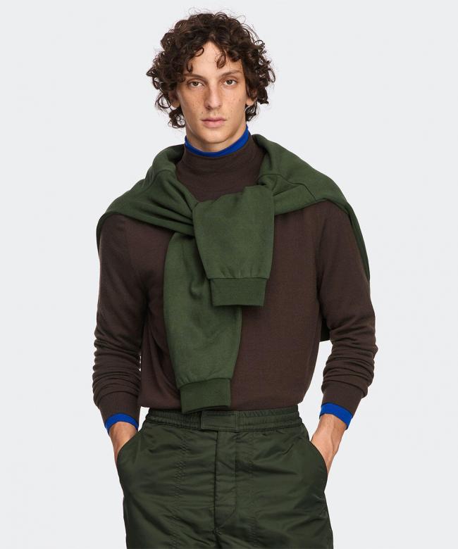 Wildflower Knit Mockneck Sweatshirt (SNOW GOOSE BY CANADA GOOSE)