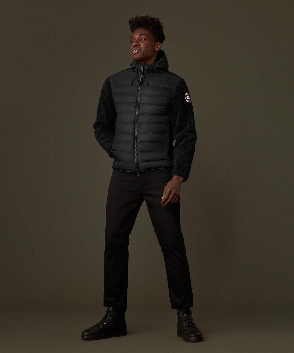 Hybridge Fleece Hoody 7015m フリース ニット フリース メンズ カナダグース Canada Goose 日本公式サイト Hybridge Fleece Hoody 7015m フリース ニット フリース メンズ カナダグース Canada Goose 日本公式サイト