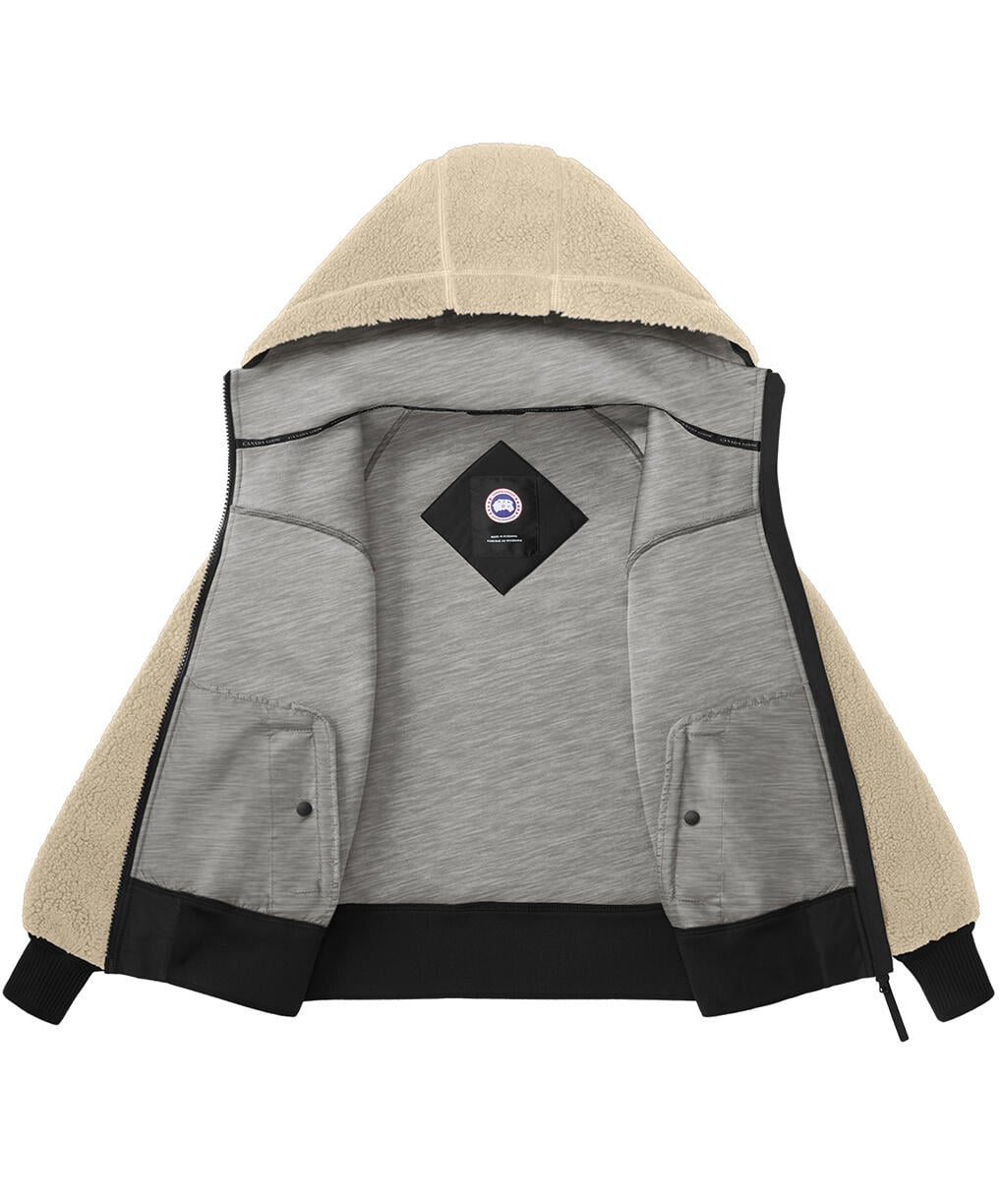 シムコー オーバーサイズ フーディー カインド ハイパイル フリース