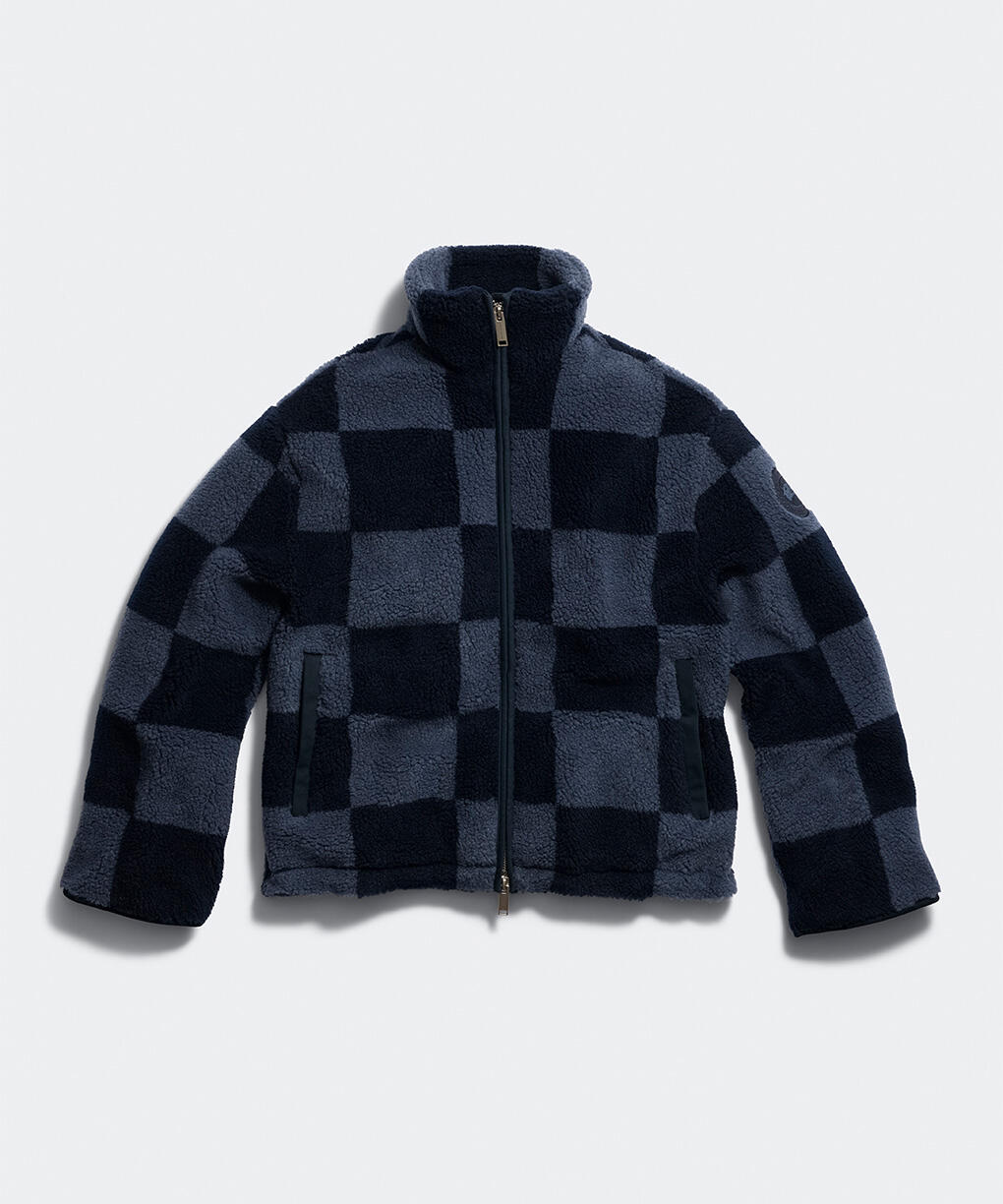 Dusk Blue Check