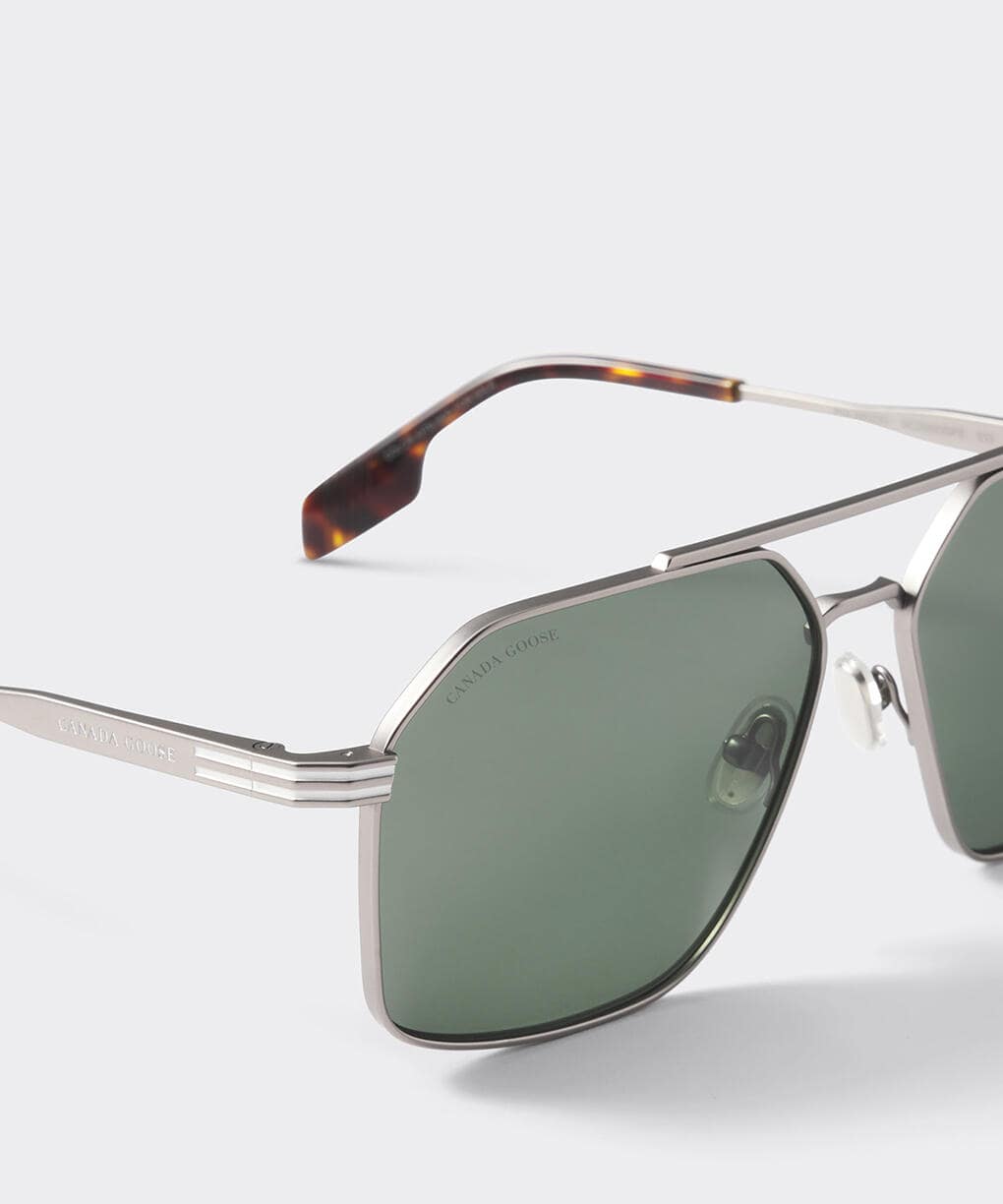 Matte Light Gunmetal/Green