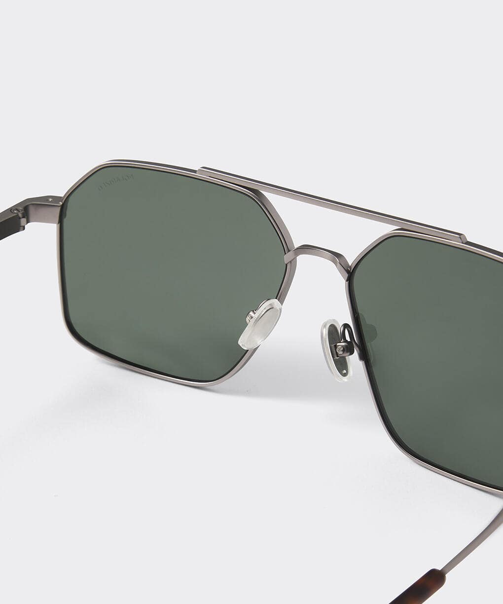 Matte Light Gunmetal/Green