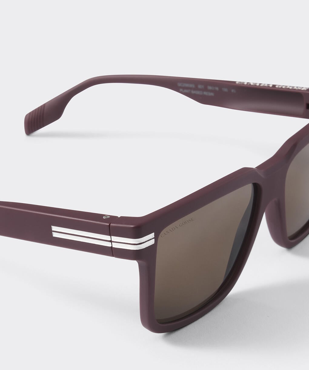 Matte Burgundy/Brown