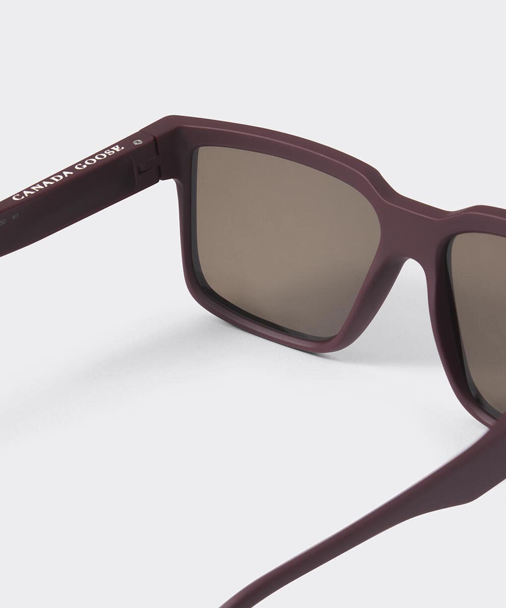Matte Burgundy/Brown