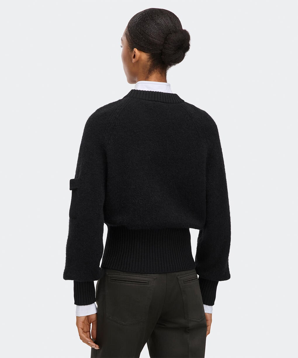 2025AW新作完売品♥︎machatt ショルダーミックスニット ブラック新品 SALE | MACHATT ONLINE STORE