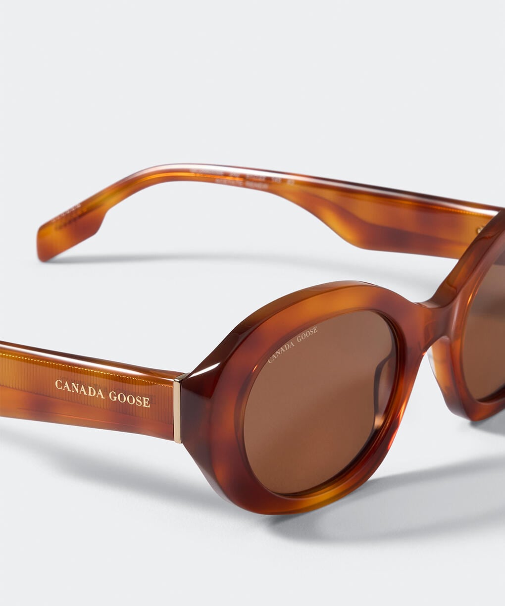 Orange Havana/Solid Brown