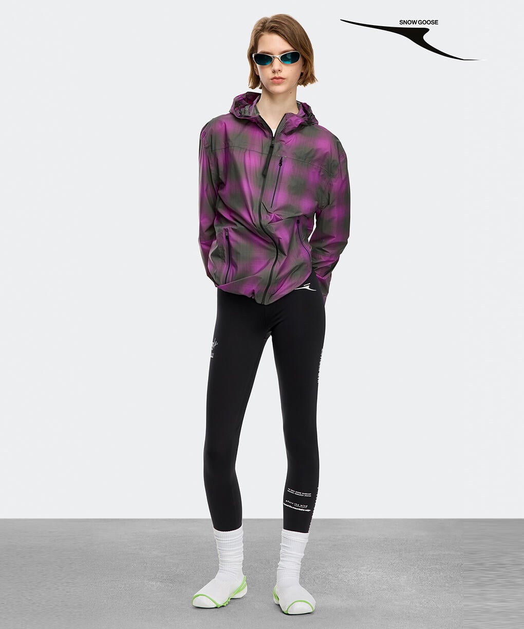 VIOLET PLAID